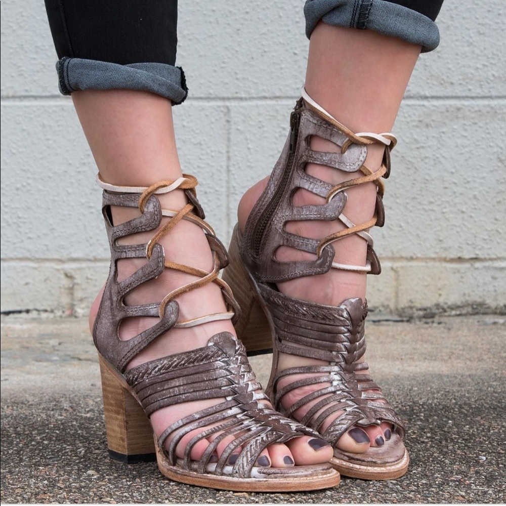 Freebird by Steven Beliz leather sandal boot